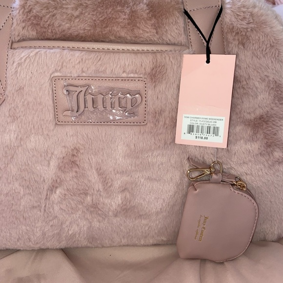 💗Juicy Couture Pink Weekender Duffle Bag💗 - Picture 2 of 4